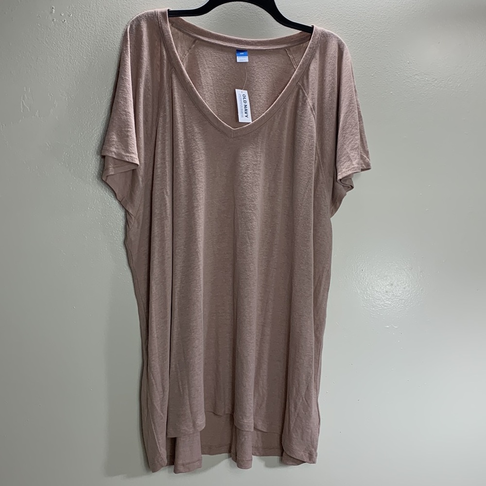 Old navy cream high low top woman’s size XXL